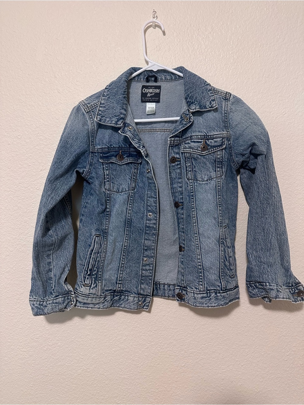 OshKosh B'gosh Youth Light Blue Denim Jacket